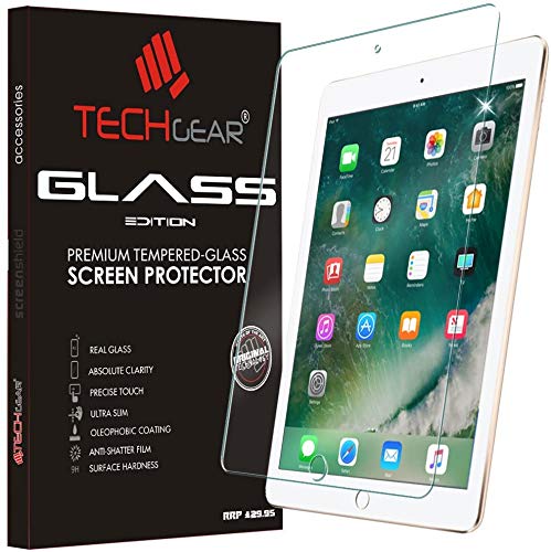 TECHGEAR [2 Stück Schutzfolie kompatibel mit iPad Mini 5 2019 / Mini 4 (7,9 zoll) - Schutzfolie Glas Anti-Kratzer Schutzabdeckung kompatibel mit iPad Mini 4 & iPad Mini 5 2019 (7,9 zoll) von TECHGEAR