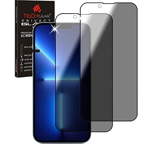 TECHGEAR 2 Stück Sichtschutz Glas für iPhone 14 Plus, Schutzfolie Full Coverage Privacy 3D Touch mit Vollständige Abdeckung Antispy Glas Folie Kompatibel mit iPhone 14 Plus TECHGEAR 2 Stück Sichtschutz Glas für iPhone 14 Plus, Schutzfolie Full Coverage Privacy 3D Touch mit Vollständige Abdeckung Antispy Glas Folie Kompatibel mit iPhone 14 Plus von TECHGEAR