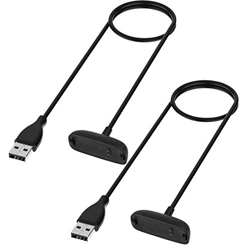 TECHGEAR 2 Stück USB Ladekabel Kompatibel mit Fitbit Ace 3, Inspire 2 USB Lade Kabel Power Cradle Dock Station Kompatibel mit Fitbit Inspire 2, Ace 3 SmartWatch TECHGEAR 2 Stück USB Ladekabel Kompatibel mit Fitbit Ace 3, Inspire 2 USB Lade Kabel Power Cradle Dock Station Kompatibel mit Fitbit Inspire 2, Ace 3 SmartWatch von TECHGEAR