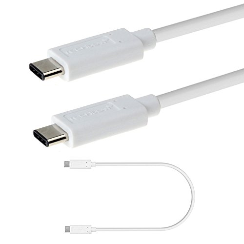 TECHGEAR USB C auf USB C Kabel 30 cm 3.1 Kompatible mit Samsung S24 S23 S22 S21 S20 S20 FE Plus Ultra, A15, A14, A24, Pixel 8/7/6/Pro, iPad Mini 6, Air 4/5, iPad Pro 12.9, iPad Pro 11, iPad 10, von TECHGEAR