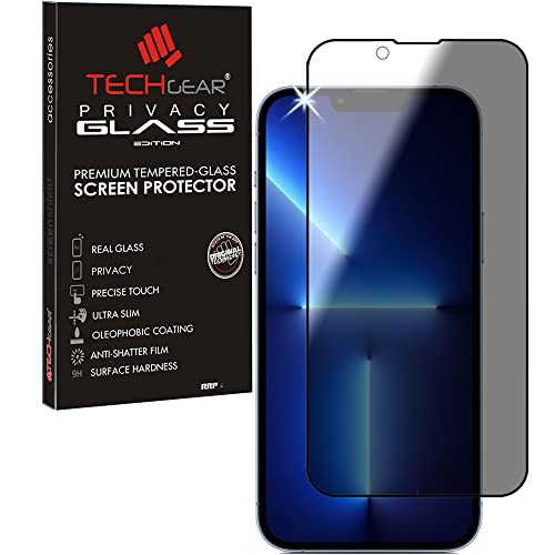 TECHGEAR Antispy Privatsphäre Schutzfolie Glas kompatibel mit iPhone 14 Plus, iPhone 13 Pro Max - Full Coverage Privacy 3DTouch Sichtschutz mit Vollständige Abdeckung Schutzfolie Glas TECHGEAR Antispy Privatsphäre Schutzfolie Glas kompatibel mit iPhone 14 Plus, iPhone 13 Pro Max - Full Coverage Privacy 3DTouch Sichtschutz mit Vollständige Abdeckung Schutzfolie Glas von TECHGEAR