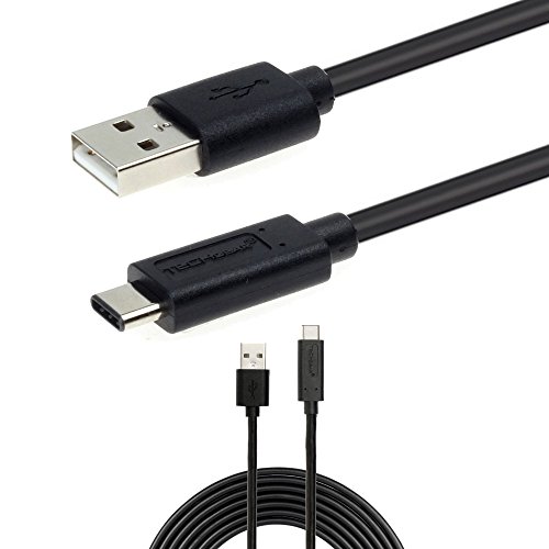 TECHGEAR USB C Kabel 2m, USB Datenkabel Ladekabel Kompatibel mit Samsung Galaxy S24, S23, S22 S21 S20 FE/Plus/Ultra S10, S9, A12 A13 A14 A22 A23 A32 A33 5G, A02s, A03s,A53 A54 5G von TECHGEAR