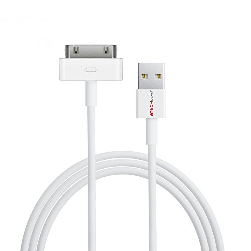 TECHGEAR Extra Lang 3 Meter USB-Lade- und Datensynchronisations-Kabel für iPad, iPad 2 & iPad 3, Weiß von TECHGEAR