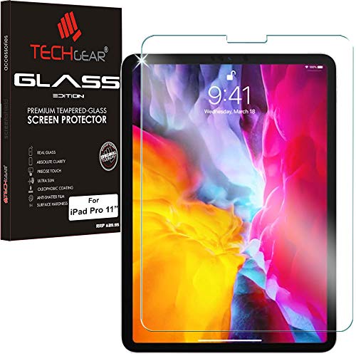 TECHGEAR Glas MATT Displayschutz iPad Pro 11 2022/2021/2020, iPad Air 5, Air 4 Schutzfolie Matt, Blendschutz, Gehärtetes Glass schutzfolie matt Kompatibel mit iPad Pro 11 (4. 3. 2. Generation) von TECHGEAR