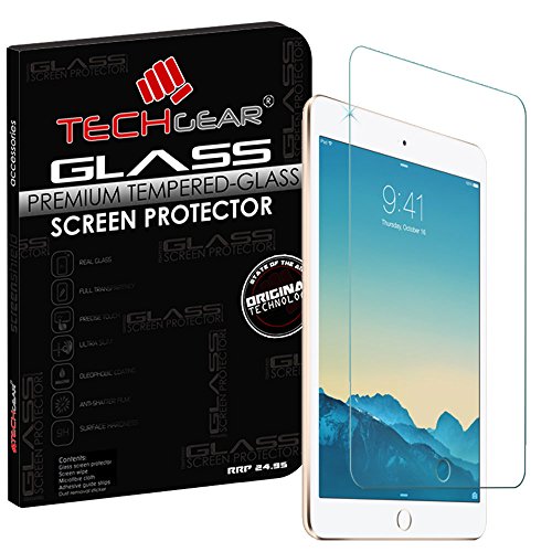 TECHGEAR Schutzfolie kompatibel mit iPad Mini 3, Mini 2 & Mini - Schutzfolie Glas Anti-Kratzer Schutzabdeckung kompatibel mit iPad Mini 3, Mini 2 & Mini von TECHGEAR