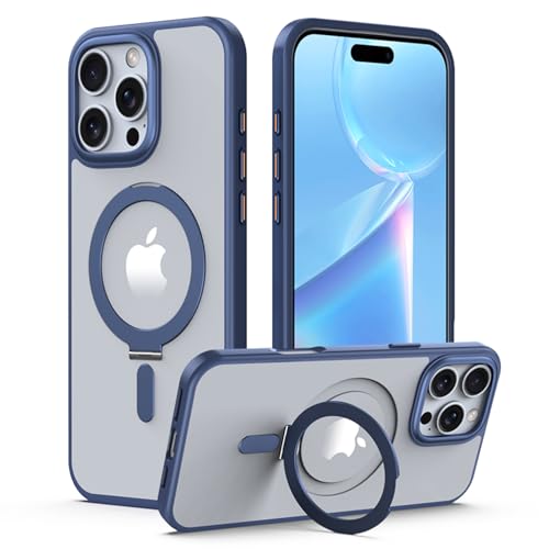 TECHGEAR Schutzhülle für iPhone 16 Pro mit Standfunktion, Fusion Armour Ring, Premium-Hybrid-Schutzhülle, robust, magnetisch, kompatibel mit MagSafe-Hülle für iPhone 16 Pro 6,3 Zoll – Blau TECHGEAR Schutzhülle für iPhone 16 Pro mit Standfunktion, Fusion Armour Ring, Premium-Hybrid-Schutzhülle, robust, magnetisch, kompatibel mit MagSafe-Hülle für iPhone 16 Pro 6,3 Zoll – Blau von TECHGEAR