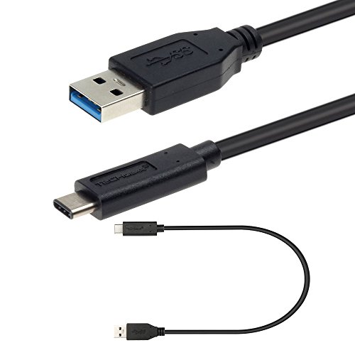 TECHGEAR USB C Kabel 30 cm, (10 Gbit/s / 3A) USB 3.1 Datenkabel Ladekabel Kompatibel mit Samsung Galaxy S24, S23, S22 S21 S20 FE/Plus/Ultra S10, S9, A13 A14 A22 A23 A32 A33 5G, A02s, A03s,A53 A54 5G von TECHGEAR
