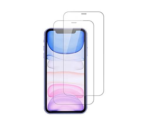 TECHKUN (2 Stück) Schutzfolie für iPhone 11pro/ iPhone XS, iPhone X, Gehärtetes Glas Schutzfolie [5.8 Zoll], 9H Härte, Kratzfest, Blasenfrei für iPhone 11pro/xs/x von TECHKUN