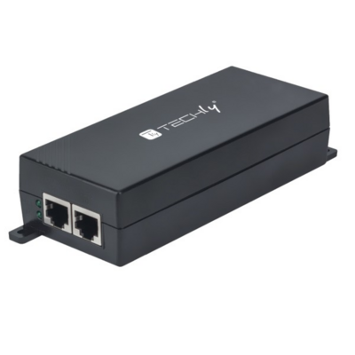 Gigabit PoE+ Hochleistungsinjektor -- Gigabit PoE+ Hochleistungsinjektor -- von TECHLY