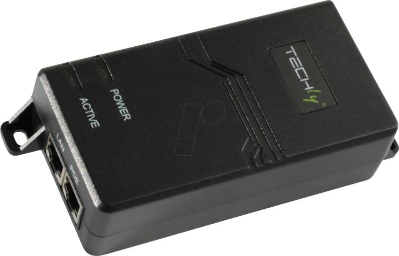I-SWHUB-3000STY - Power over Ethernet (PoE+) Gigabit Injektor von TECHLY
