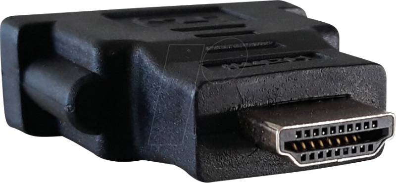 IADAP-HDMI-606 - HDMI Adapter, HDMI Stecker auf DVI-D Stecker von TECHLY