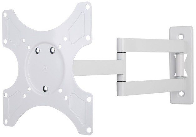 ICA-LCD-2903WH TV-Wandhalterung für 19"-37" (neig/-drehbar) weiß von TECHLY