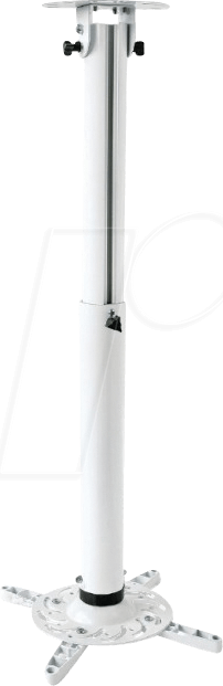 ICA-PM-104MW - Deckenhalter für Beamer, 50 - 77 cm, weiß von TECHLY