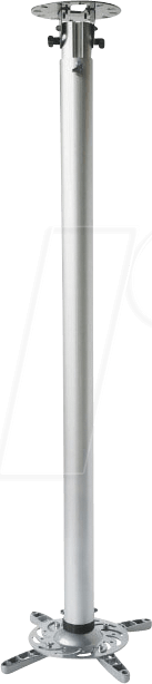 ICA-PM-104XL - Deckenhalter für Beamer, 110 - 197 cm, silber von TECHLY