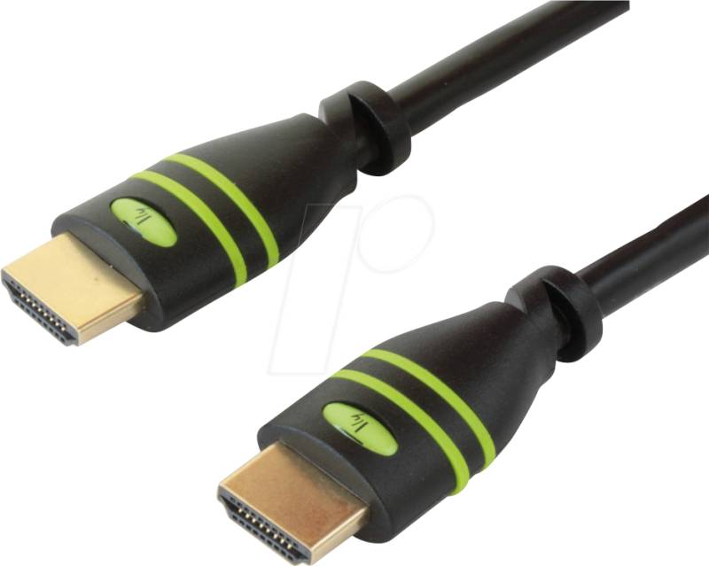 ICOC-HDMI-4-020 - High Speed HDMI Kabel mit Ethernet, 2 m von TECHLY