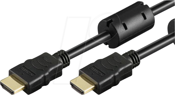 ICOC-HDMI-FR-020 - High Speed HDMI Kabel mit Ethernet, Ferrit, 2 m von TECHLY