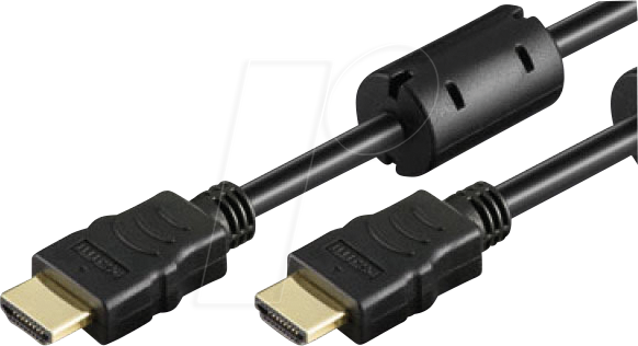 ICOC-HDMI-FR-150 - High Speed HDMI Kabel mit Ethernet, Ferrit, 15 m von TECHLY