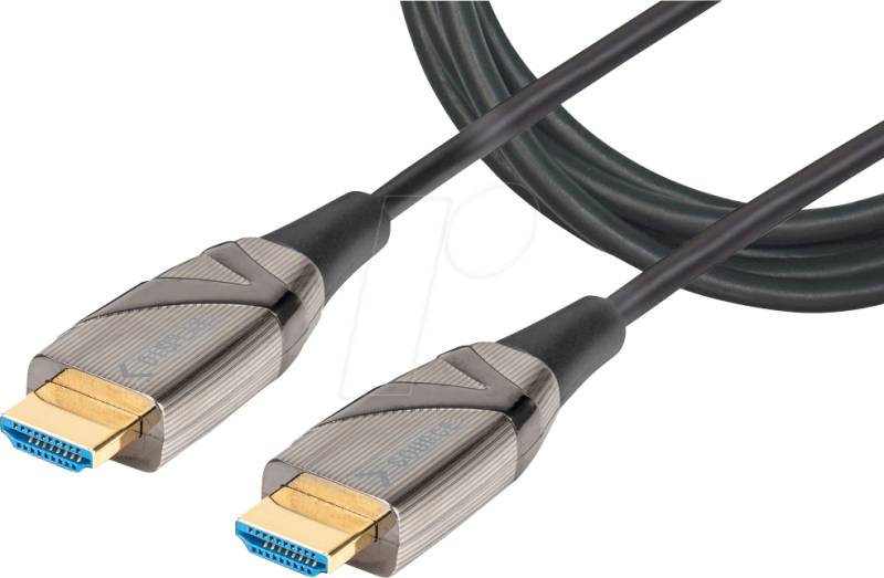 ICOC-HDMI-HY2050 - Aktiv Optisches HDMI Kabel (AOC), 4K 60Hz, 50 m von TECHLY