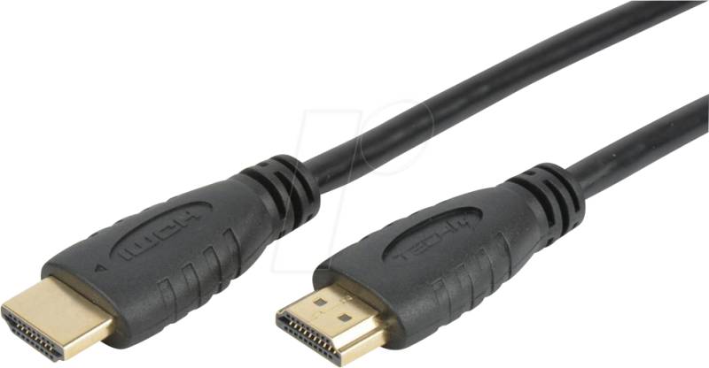 ICOC-HDMI2-4-010 - High Speed HDMI Kabel mit Ethernet, 1 m von TECHLY
