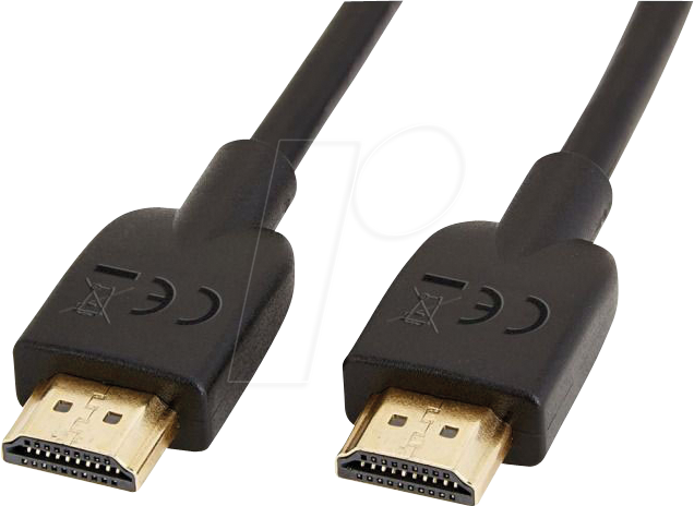 ICOC-HDMI2-4005T - High Speed HDMI Kabel mit Ethernet, 0,5 m von TECHLY