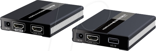 IDA HDMI-KVM60 - KVM Extender, USB, HDMI von TECHLY