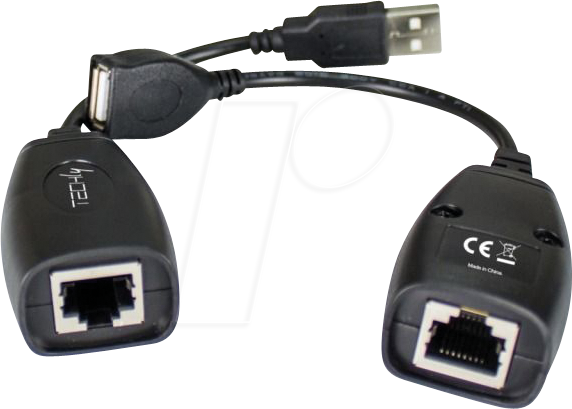 IUSB-EXTENDTY5 - USB-Verlängerung über Cat5e / Cat6 bis zu 50m von TECHLY
