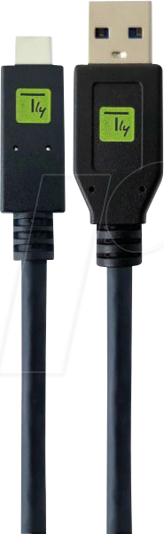 MUSB31-CMAM10T - USB 3.0 Kabel, A-Stecker > C-Stecker, 1,0 m von TECHLY