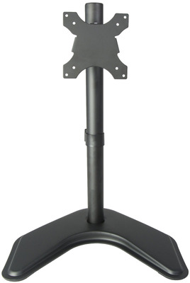 Schreibtischhalterung für 1 LCD TV LED -- 13"-27", mit Standfuß, Höhe: 465 mm von TECHLY