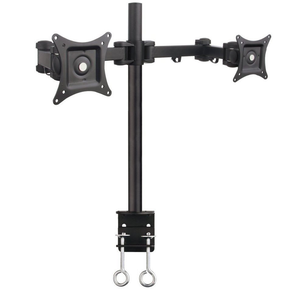 TECHLY Techly Schreibtischhalterung f. 2LCD 13"-27" diagonal Klemme TV-Wandhalterung TECHLY Techly Schreibtischhalterung f. 2LCD 13"-27" diagonal Klemme TV-Wandhalterung von TECHLY