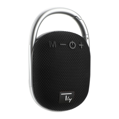 Techly Mini Wireless Speaker BT V5.3  -- Speaker LED Light Handsfree TF USB Black von TECHLY