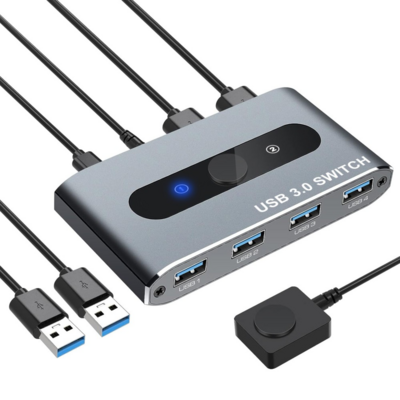 Techly USB 3.0 Switch 2 PC Eingänge 4 PC Ausgänge -- Techly USB 3.0 Switch 2 PC Eingänge 4 PC Ausgänge -- von TECHLY