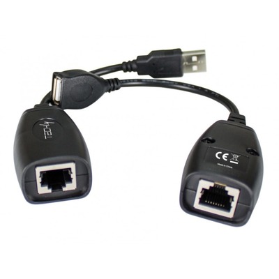 USB1.1 Extender über RJ45 max. 50m -- von TECHLY