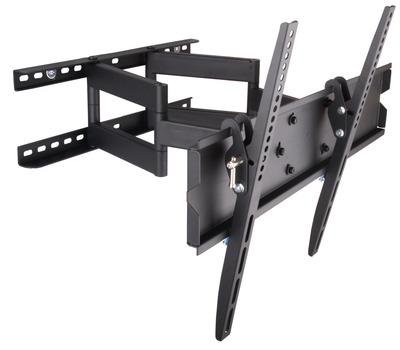 Wandhalterung für LCD TV LED 42"-70" -- FullMotion Dual Arm, schwarz Wandhalterung für LCD TV LED 42"-70" -- FullMotion Dual Arm, schwarz von TECHLY