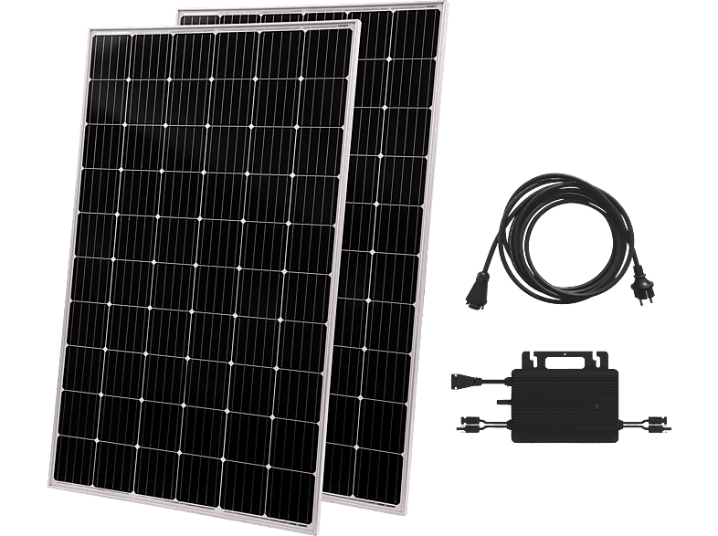 TECHNAXX Solar Balkonkraftwerk 600W WiFi TX-265 Balkon-Solaranlage von TECHNAXX