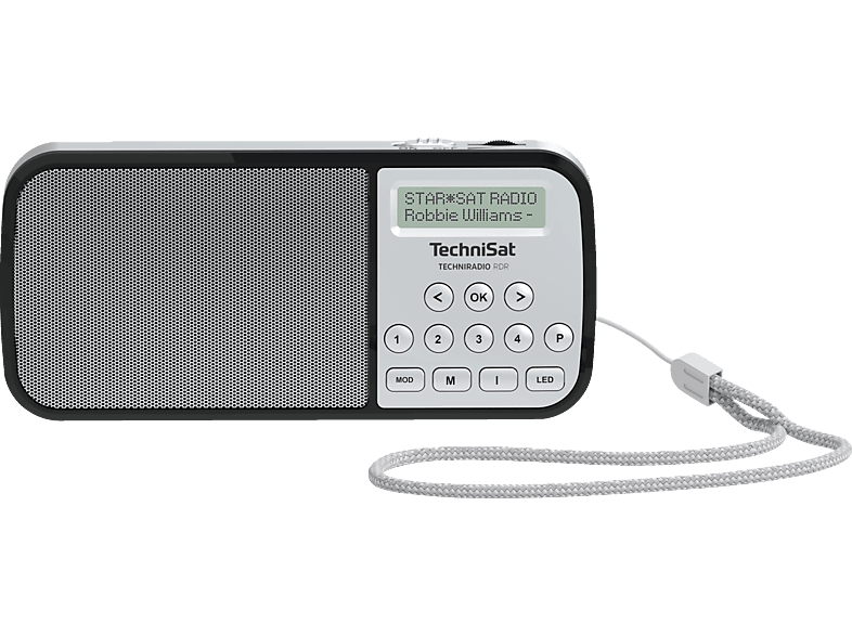 TECHNISAT 0002/3922 Radio, DAB+, Silber von TECHNISAT