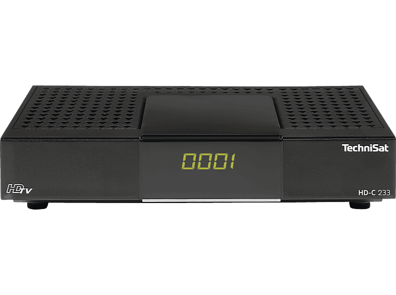 TECHNISAT HD-C 233 HDTV Kabelreceiver (HDTV, DVB-C, DVB-C2, Schwarz) von TECHNISAT