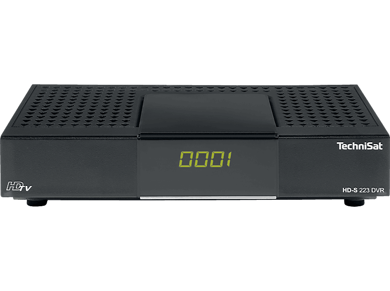 TECHNISAT HD-S 223 DVR HDTV DigitalSat-Receiver (DVB-S, DVB-S2, Schwarz) von TECHNISAT