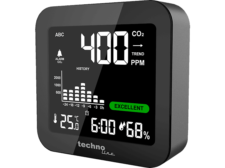 TECHNOLINE WL1025 Luftgütemonitor von TECHNOLINE