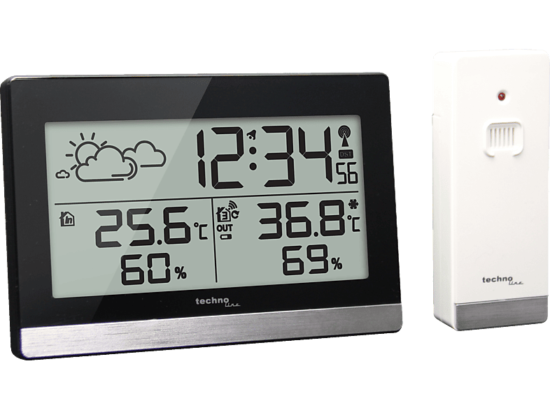 TECHNOLINE WS 9255 SW-SI Wetterstation TECHNOLINE WS 9255 SW-SI Wetterstation von TECHNOLINE