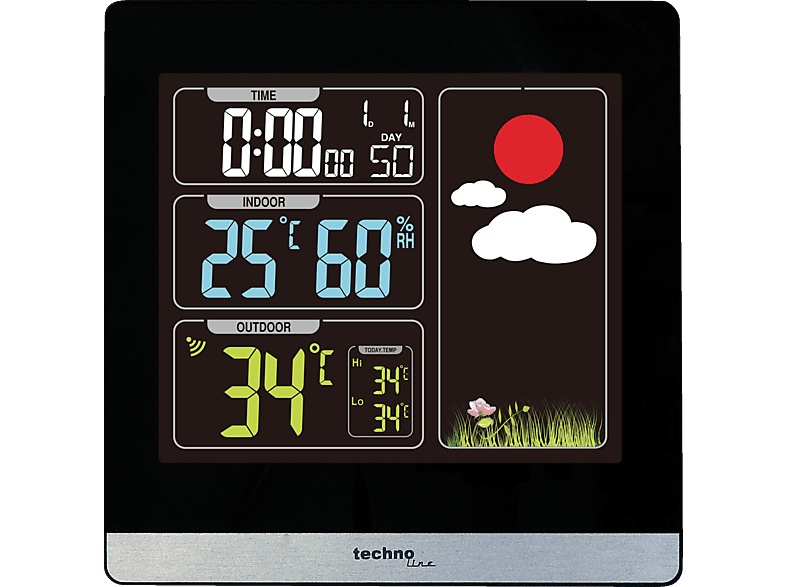 TECHNOLINE WS6448 Wetterstation von TECHNOLINE