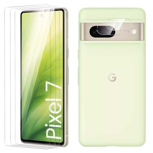 TECHO Displayschutzfolie für Google Pixel 7, Fall Freundlich, Blasenfrei, Kante an Kante, Ultra-HD Schutzfolie Displayschutzfolie, 3 Stück Schutzfolie und 2 Stück Kameraschutz TECHO Displayschutzfolie für Google Pixel 7, Fall Freundlich, Blasenfrei, Kante an Kante, Ultra-HD Schutzfolie Displayschutzfolie, 3 Stück Schutzfolie und 2 Stück Kameraschutz von TECHO
