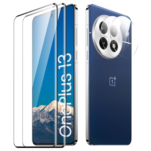 TECHO Displayschutzfolie für OnePlus 13, Fall Freundlich, Blasenfrei, Kante an Kante, Ultra-HD Schutzfolie Displayschutzfolie, 2 Stück Schutzfolie und 2 Stück Kameraschutz TECHO Displayschutzfolie für OnePlus 13, Fall Freundlich, Blasenfrei, Kante an Kante, Ultra-HD Schutzfolie Displayschutzfolie, 2 Stück Schutzfolie und 2 Stück Kameraschutz von TECHO