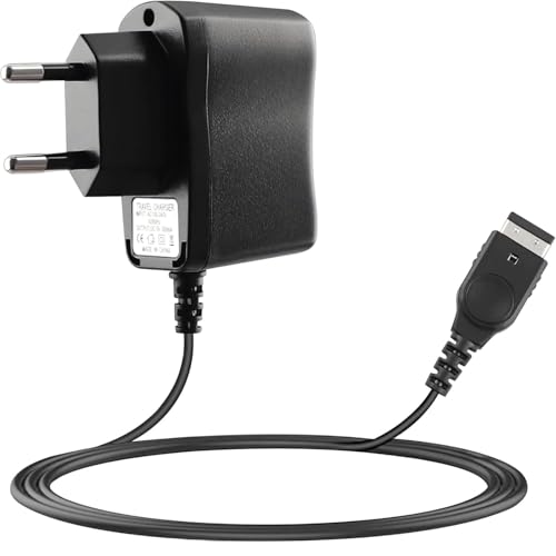 TECHZOCO Ladegerät für Gameboy Advance SP, Ladegerät für Nintendo DS, AC-Adapter, kompatibel mit Nintendo DS und Gameboy Advance SP, 5 V, 500 mA, Kabellänge 1,20 m TECHZOCO Ladegerät für Gameboy Advance SP, Ladegerät für Nintendo DS, AC-Adapter, kompatibel mit Nintendo DS und Gameboy Advance SP, 5 V, 500 mA, Kabellänge 1,20 m von TECHZOCO
