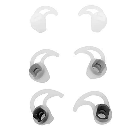 3 Paar Ersatz-Silikon-In-Ear-Ohrstöpsel-Set, Kopfhörer-Ersatzteile, Zubehör für Bose von TECKEEN