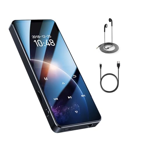 Bluetooth-MP4/MP3-Player, tragbarer Musik-Player mit FM-Radio Bluetooth-MP4/MP3-Player, tragbarer Musik-Player mit FM-Radio von TECKEEN