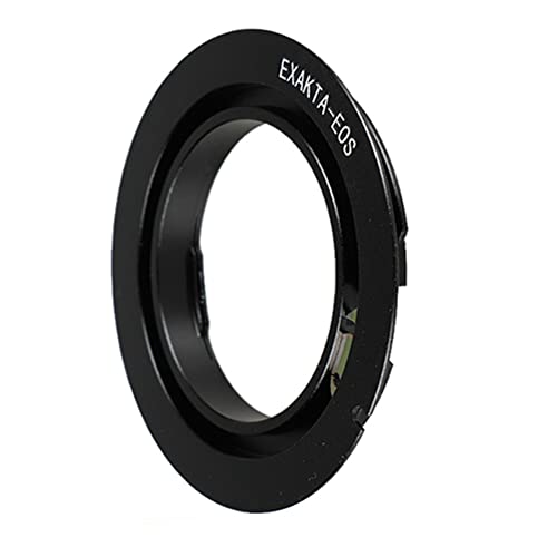 Exakta Mount Objektivadapter Ring für Canon EOS EF EF-S Mount 700D 650D 60D 50D von TECKEEN
