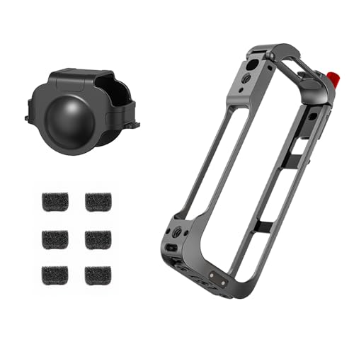 Kamera-Gehäuse, Rahmen, Kamera-Abdeckplatte, Schutz, Aluminiumlegierung, Schutzkäfiggehäuse, Rahmenschutz, Anti-Drop, für Insta360 X5 Panorama-Action-Kamera Kamera-Gehäuse, Rahmen, Kamera-Abdeckplatte, Schutz, Aluminiumlegierung, Schutzkäfiggehäuse, Rahmenschutz, Anti-Drop, für Insta360 X5 Panorama-Action-Kamera von TECKEEN
