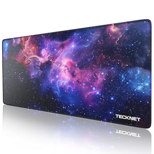 TECKNET Mauspad XXL Speed Gaming, 900x400 mm Schreibtischunterlage Schwarz, Gamer Mouse Pad, Wasserdicht mousepad, Spezielle Oberfläche Verbessert Präzision und Geschwindigkeit, rutschfeste Gummibasis TECKNET Mauspad XXL Speed Gaming, 900x400 mm Schreibtischunterlage Schwarz, Gamer Mouse Pad, Wasserdicht mousepad, Spezielle Oberfläche Verbessert Präzision und Geschwindigkeit, rutschfeste Gummibasis von TECKNET