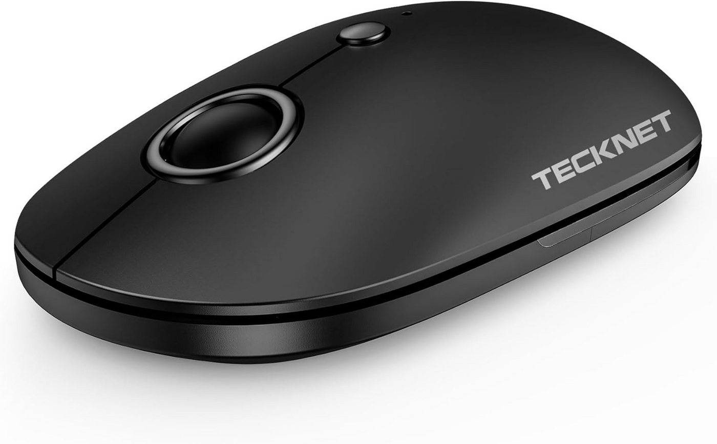 TECKNET mit 2,4G Plug & Play Stabile 2,4-GHz-Verbindung mit 15 m Reichweite Gaming-Maus (USB, 2,4 GHz, Präzise 5DPI-Stufen 4800/3200/2400/1600/1200 für präzises Grafikdesign) von TECKNET