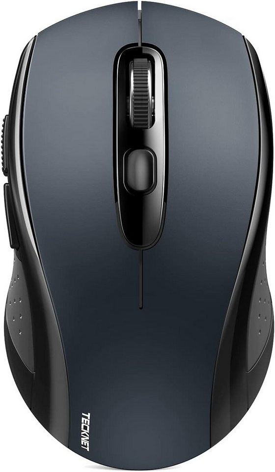 TECKNET mit Flexibler Multimodus Wechseln Sie nahtlos zwischen drei Geräten Maus (Bluetooth, USB, Präzise DPI-Anpassung 6 DPI-Stufen (800–4000) für präzises Tracking) von TECKNET